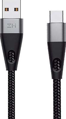 Кабель Zmi USB/Type-C ZMI 100 см 3A (AL706) черный кабель zmi usb type c 150 см г образный al755 черный
