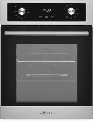 

Электрический духовой шкаф Zugel ZOE452X, стальной, Нержавеющая сталь