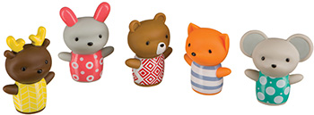

Набор игрушек для купания Happy Baby, Little Friends