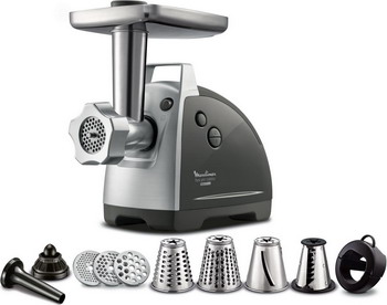 

Мясорубка Moulinex HV8 ME688832, серый, Черный/металлик