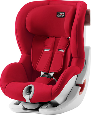 

Автокресло Britax Roemer, King II Fire Red Trendline 2000030810