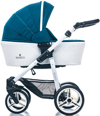 

Коляска Venicci, 2 в 1 Pure Ocean Blue 121013
