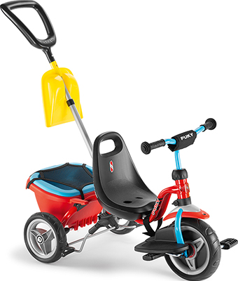 

Велосипед Puky, CAT 1SP 2441 трехколесный red/blue красный/голубой