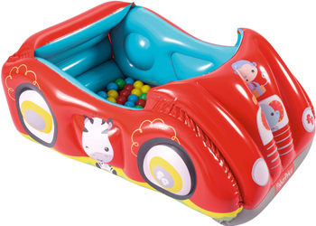Игровой центр BestWay Машина с 25 шариками Fisher Price 119 х 79 х 51 см 93520 BW кресло складное outwell sevilla цвет черный 51 х 51 х 87 см