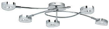 

Люстра потолочная DeMarkt, Этингер 704011305 5*4W LED 220 V