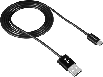 

Кабель Canyon, CNE-USBM1B MicroUSB Черный