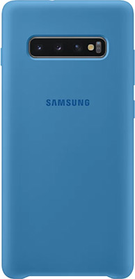 

Чехол (клип-кейс) Samsung, S 10+ (G 975) SiliconeCover blue EF-PG 975 TLEGRU