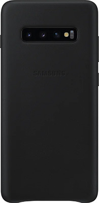 

Чехол (клип-кейс) Samsung, S 10+ (G 975) LeatherCover black EF-VG 975 LBEGRU