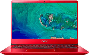 

Ноутбук ACER, Swift SF 314-55-309 A красный (NX.H5WER.001)
