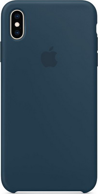 Чехол (клип-кейс) Apple Silicone Case для iPhone XS Max цвет (Pacific Green) тихий океан MUJQ2ZM/A клип кейс guess silicone для apple iphone xs max розовый