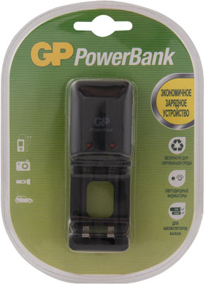 Универсальное зарядное устройство для аккумуляторов GP PB330GSC-2CR1 /10 зарядное устройство gp pb420 pb420gs 2cr1
