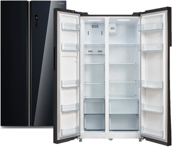 Холодильник Side by Side Бирюса SBS 587 BG холодильник side by side shivaki sbs 572 dnfgbl