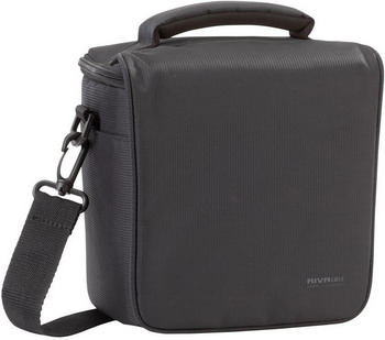 Сумка для фотокамеры Rivacase 7302 (PS) SLR Camera Bag black 2014 hot sale benro paradise cw 300n double shoulder camera bag slr grey black camera bag rain cover