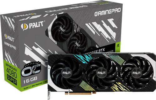 фото Видеокарта palit geforce rtx4080 super gamingpro oc (ned408st19t2-1032a)