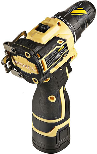 Дрель-шуруповерт аккумуляторная Hanskonner HCD1645BLC