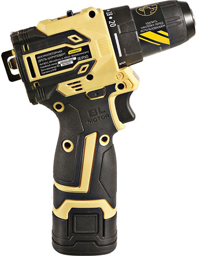 Дрель-шуруповерт аккумуляторная Hanskonner HCD1645BLC