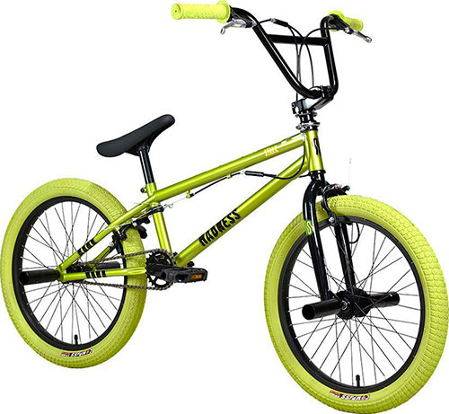 Велосипед Stark Madness BMX 3 HQ-0014374 зеленый металликчерный зеленыйхаки