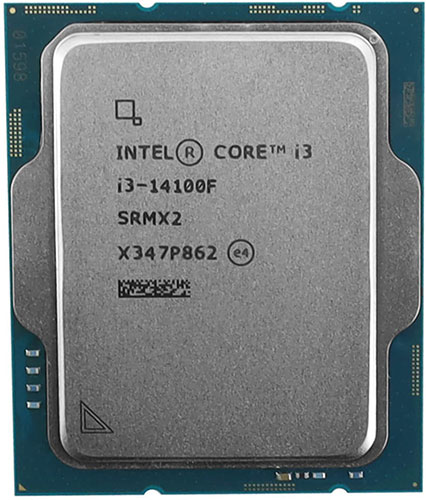 Процессор Intel Core i3-14100F LGA1700 OEM (CM8071505092207)