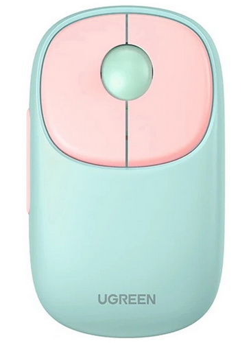 Мышь Ugreen MU102 (15722) FUN+ Wireless Mouse 2.4 GHz BT, розовый