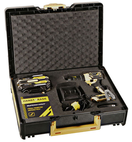 Дрель-шуруповерт Hanskonner HCD2065BLIC