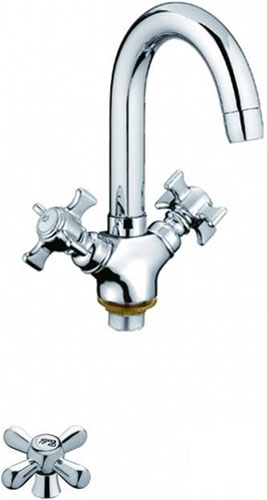 Изображение товара Кухонный смеситель D-Lin хром D156819-D с аэратором