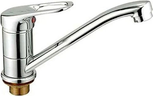 Изображение товара Смеситель кухонный D-Lin D154351 хром однорычажный для мойки