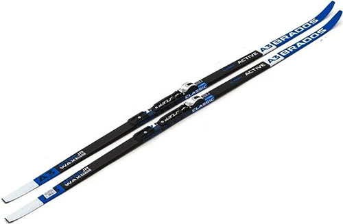 

Лыжи беговые STC NNN - 160 STEP Brados Active A3 Blue, Синий