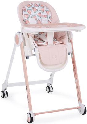 

Стульчик для кормления Happy Baby, ''BERNY'' PINK 4690624021374