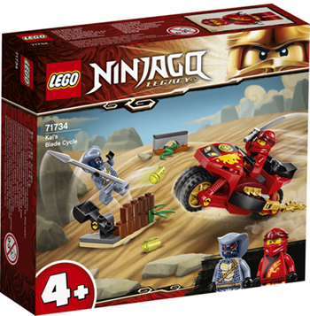 Конструктор Lego Ninjago ''Мотоцикл Кая'' lego ninjago дракон из джунглей 71746