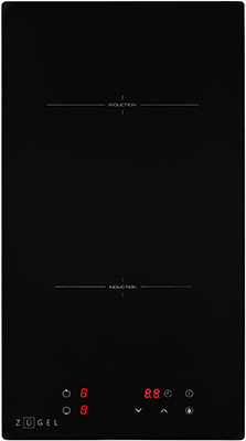 

Электрическая варочная панель Zugel ZIH293B, черная, Черный