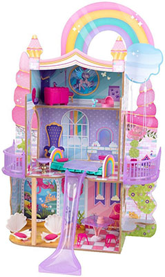 Деревянный кукольный домик KidKraft Радужные Мечты с мебелью 20050_KE