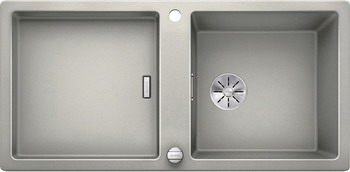 

Кухонная мойка Blanco, ADON XL 6S SILGRANIT жемчужный с кл.-авт. InFino 523607