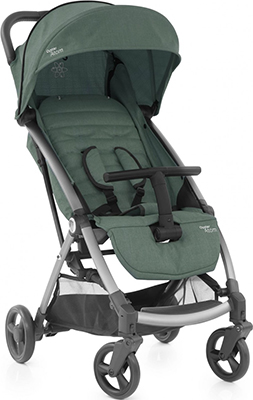 

Коляска Oyster, Atom Olive Green с накидкой на ножки OATOLGR