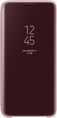 

Чехол (флип-кейс) Samsung, S9 (G 960) Clear View Standing gold EF-ZG 960 CFEGRU