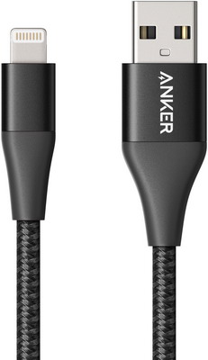 

Кабель ANKER, Powerline+ II with lightning connector 90 см. черный