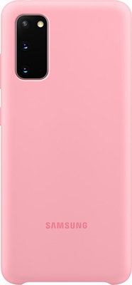 

Чехол (клип-кейс) Samsung, S20 (G980) SiliconeCover pink EF-PG980TPEGRU