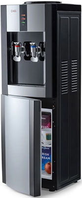 

Кулер для воды AEL LС-AEL-47b black/silver с холодильником, Черный/серебристый