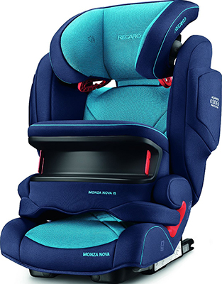 

Автокресло Recaro, Monza Nova IS гр. 1/2/3 расцветка Xenon Blue