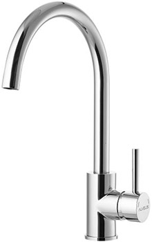 Изображение товара Кухонный смеситель Alveus ROXA CHR однорычажный хром латунь с поворотным изливом