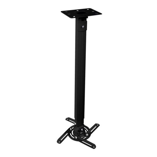 

Кронштейн для проектора Buro PR05-B черный макс.13.6кг потолочный поворот и наклон