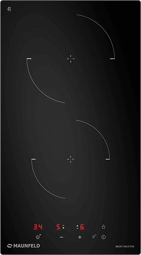 фото Встраиваемая электрическая варочная панель maunfeld cvi302exbk