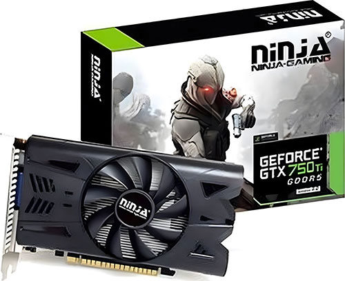 фото Видеокарта sinotex geforce gtx 750 ti 2gb (nh75ti025f)