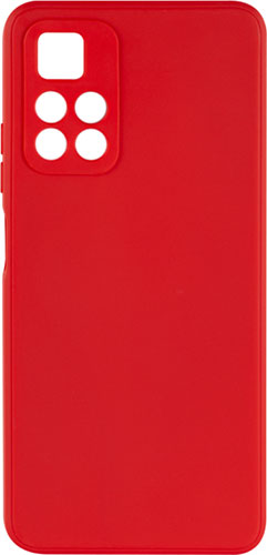 фото Накладка силикон red line ibox, case для xiaomi redmi note 11s 5g, с защитой камеры и подложкой (красный)