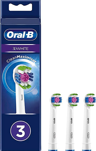 фото Насадка для зубной щетки oral-b cleanmaximizer 3d, 3pcs