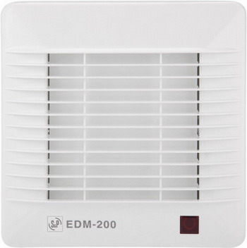 Вытяжной вентилятор Soler & Palau EDM 200 S (белый) 03-0103-208