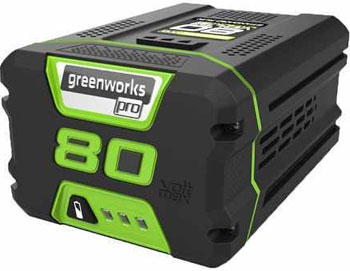 

Литий-ионная аккумуляторная батарея Greenworks, 80 V Digi-Pro Greenworks G 80 B4 2901307