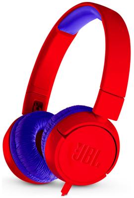 

Накладные наушники JBL JR 300 красный JBLJR 300 RED