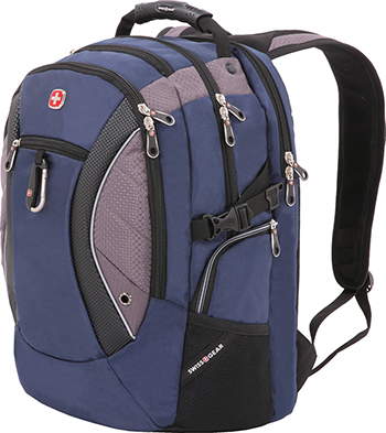 

Рюкзак Swissgear 15'' синий/серый 900D 35х23х48 см 39 л SA1015315