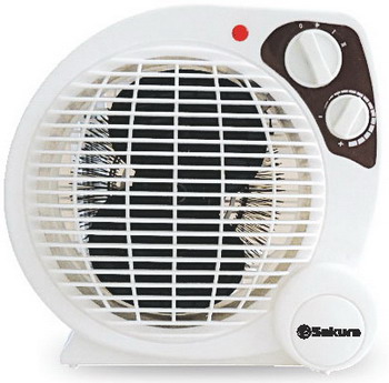 Изображение товара Тепловентилятор Sakura SA-0510 мощностью 2 кВт для домашнего и офисного обогрева