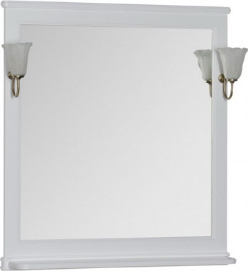 Зеркало Aquanet Валенса 100 белый (00180290) зеркало aquanet валенса 100 180290 белое